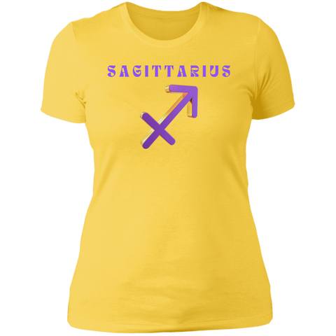KwB Zodiac Sagittarius Ladies, Women, Girls' T-Shirt