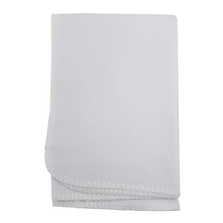 BABY NEWBORN WHITE BLANKET
